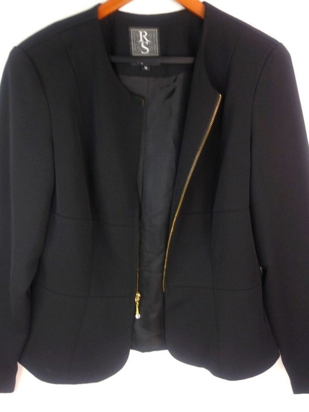 Russell Scott 12 Signature Black Zip Blazer Funeral